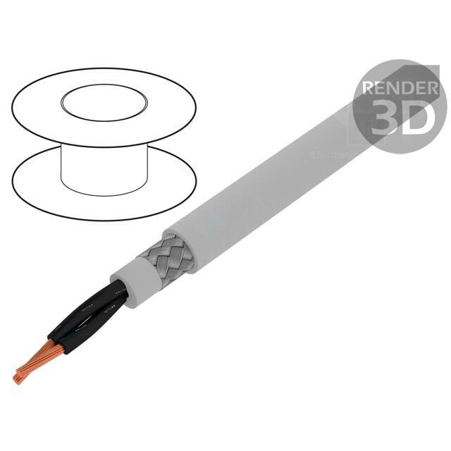 LAPP Wire; ÖLFLEX® 191 CY; 2x1mm2