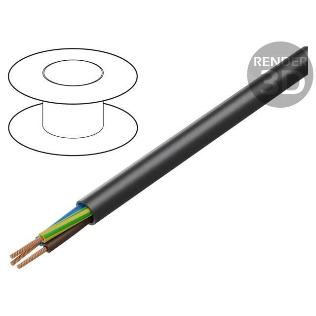 LAPP Wire; ÖLFLEX® ROBUST 200; 3G1mm2