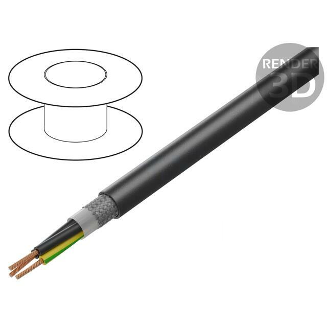 LAPP Wire; ÖLFLEX® ROBUST 215C; 3G1mm2