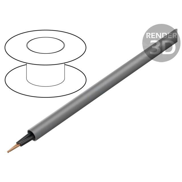 HELU Wire; OZ500-HMH; OZ; 2x1.5mm2