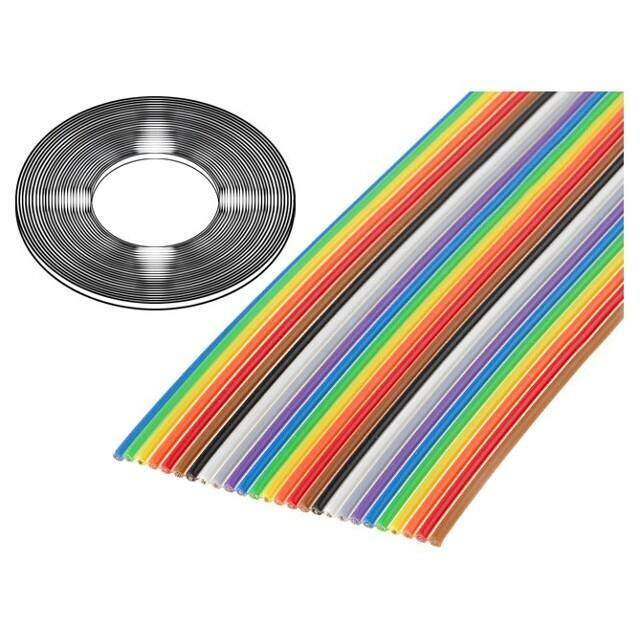 CONNFLY Wire: ribbon; 24x28AWG; 1.27mm