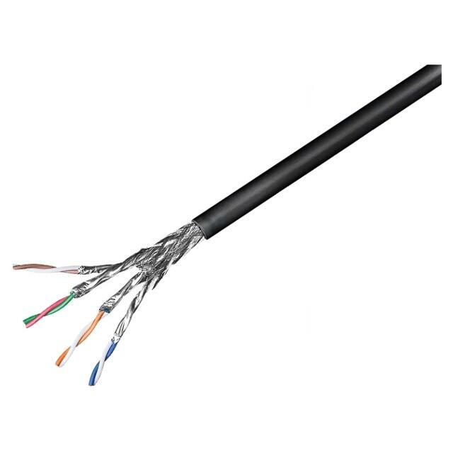 GOOBAY Wire; S/FTP; Cat 6; 4x2x27AWG