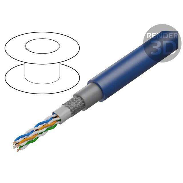 TASKER Wire; S/UTP; Cat 5e; 4x2x0