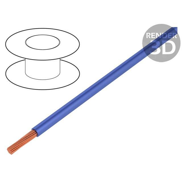 STAUBLI Wire; Silivolt®-1V; 1x0.15mm2; stranded
