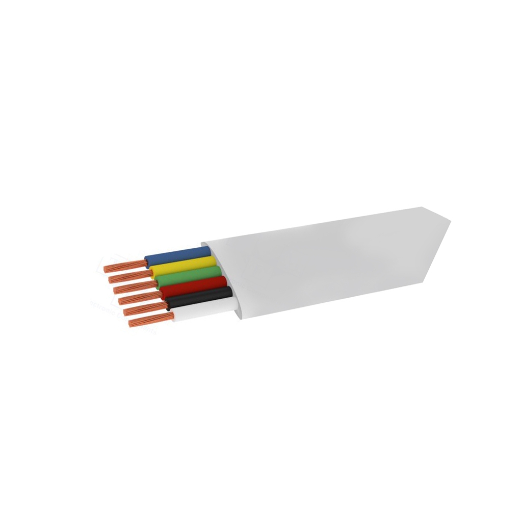 LOGILINK Wire: telecommunication cable; stranded; white