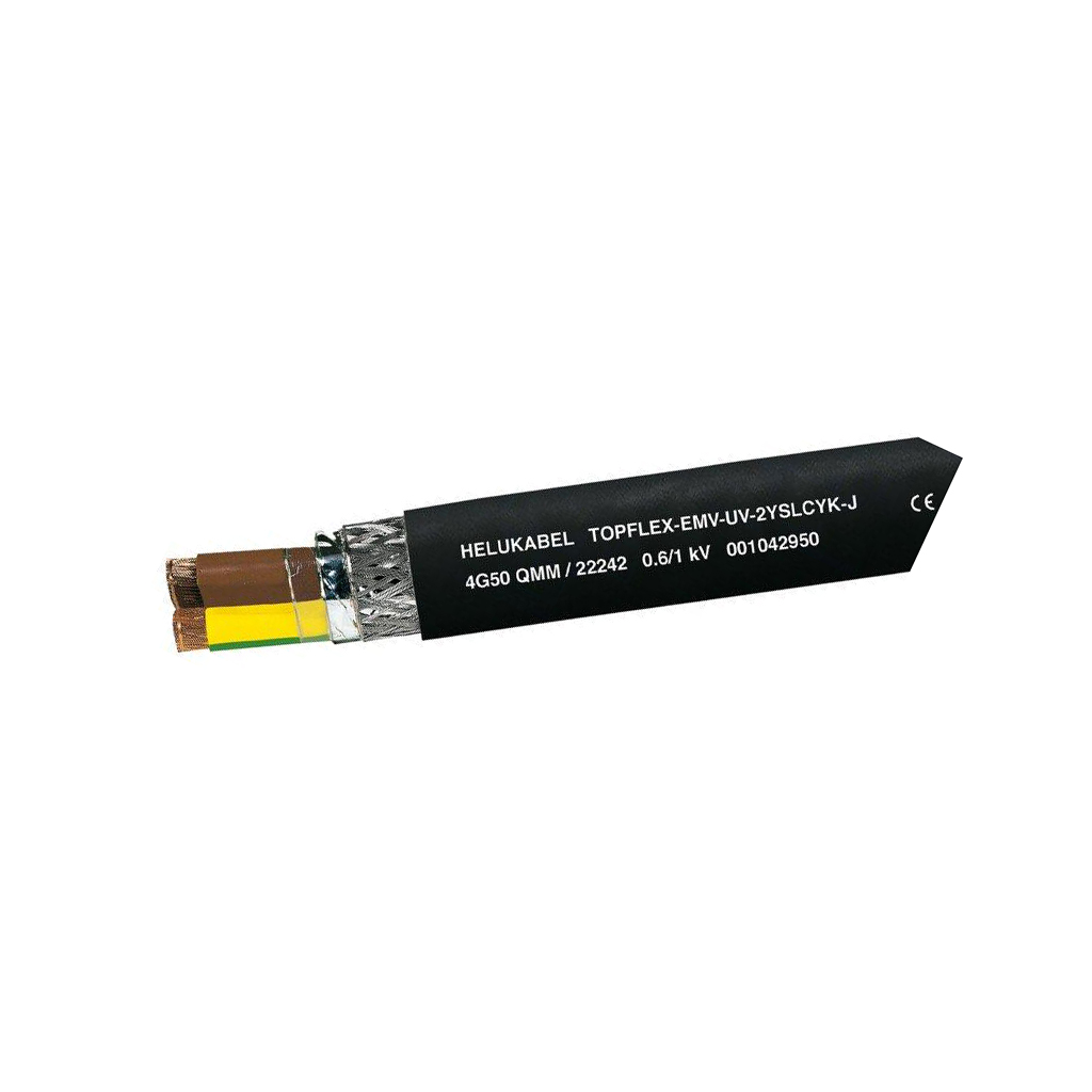 HELU Wire; TOPFLEX-EMV-UV; 2YSLCYK-J; 4G6mm2; round