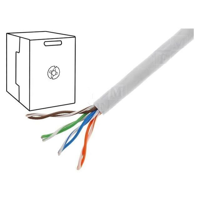 TECHNOKABEL Wire; U/UTP; Cat 5e; 4x2x24AWG
