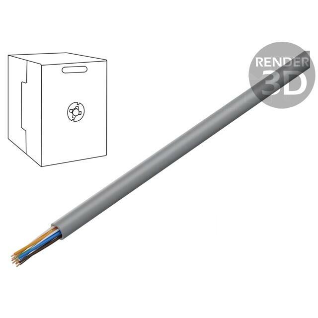 GOOBAY Wire; U/UTP; Cat 5e; 4x2x26AWG