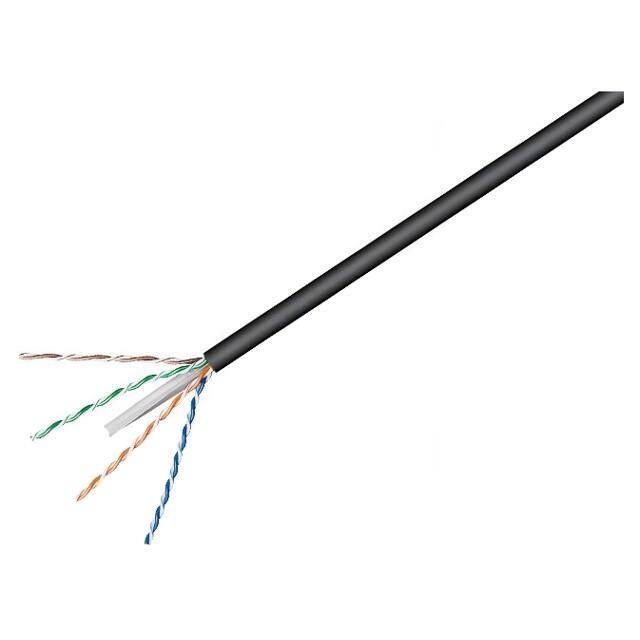 GOOBAY Wire; U/UTP; Cat 6; 4x2x23AWG