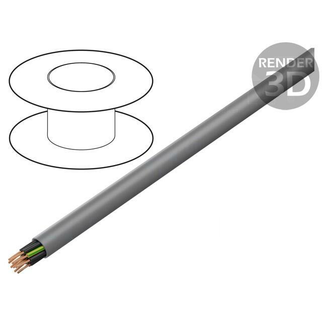 TECHNOKABEL Wire; YSLY-JZ; JZ; 12G1mm2; unshielded