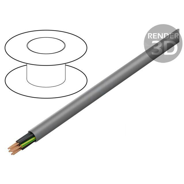 TECHNOKABEL Wire; YSLY-JZ; JZ; 7G0.75mm2
