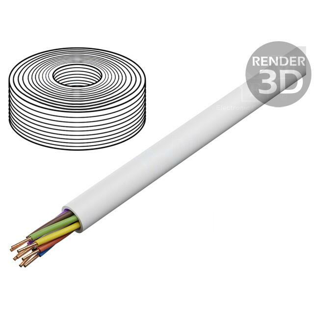 TECHNOKABEL Wire; YTDY; 8x0.5mm; round
