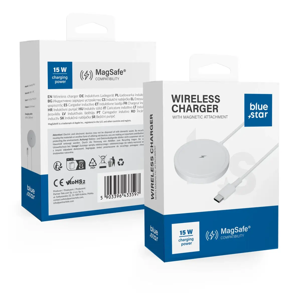 BLUESTAR Wireless charger BLUE STAR Charing