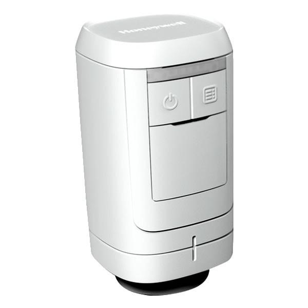 Wireless radiator valve with integrated thermometer