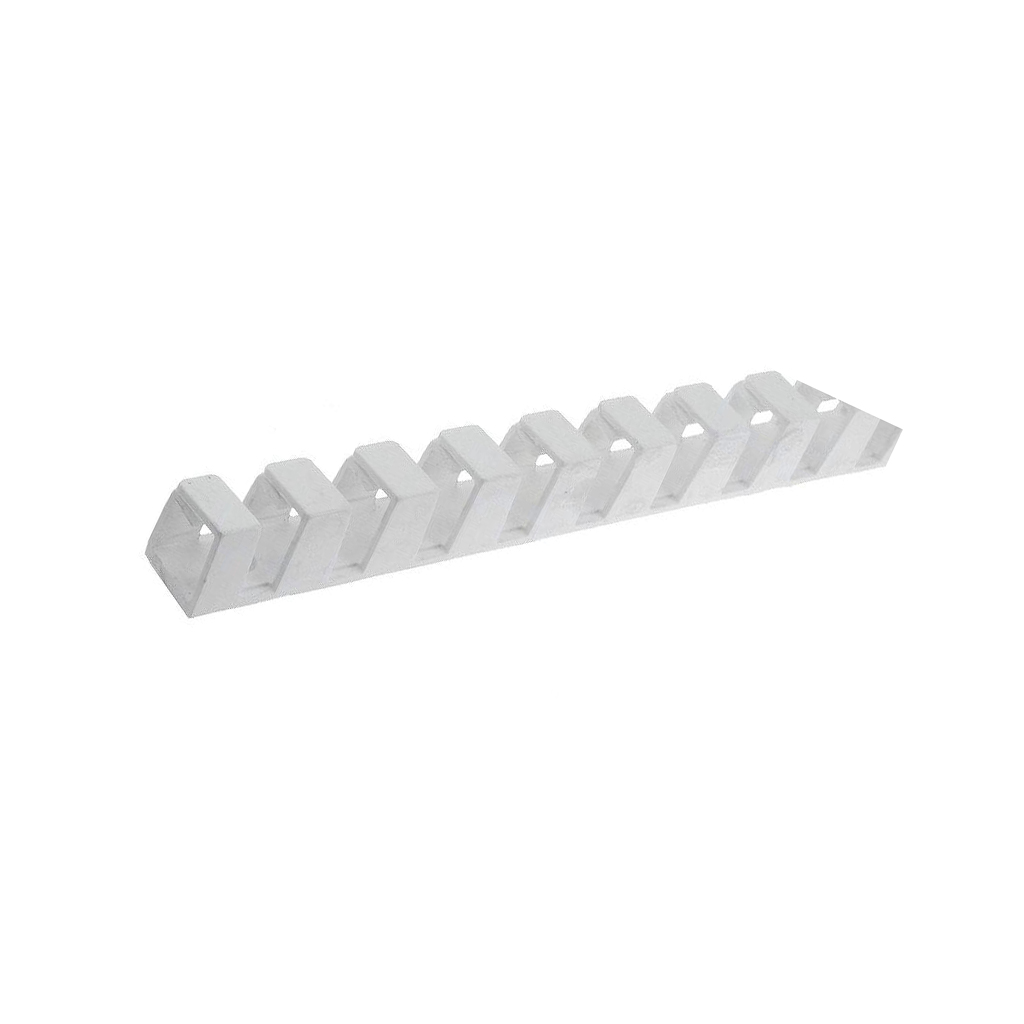 HELLERMANNTYTON Wiring duct; white; polypropylene; UL94V-0