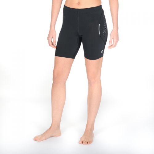 MICO Woman Tight Running Shorts (Melna