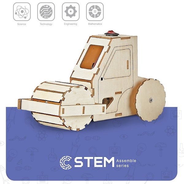 EXTRADIGITAL Wooden Assembly Kit Electric Road