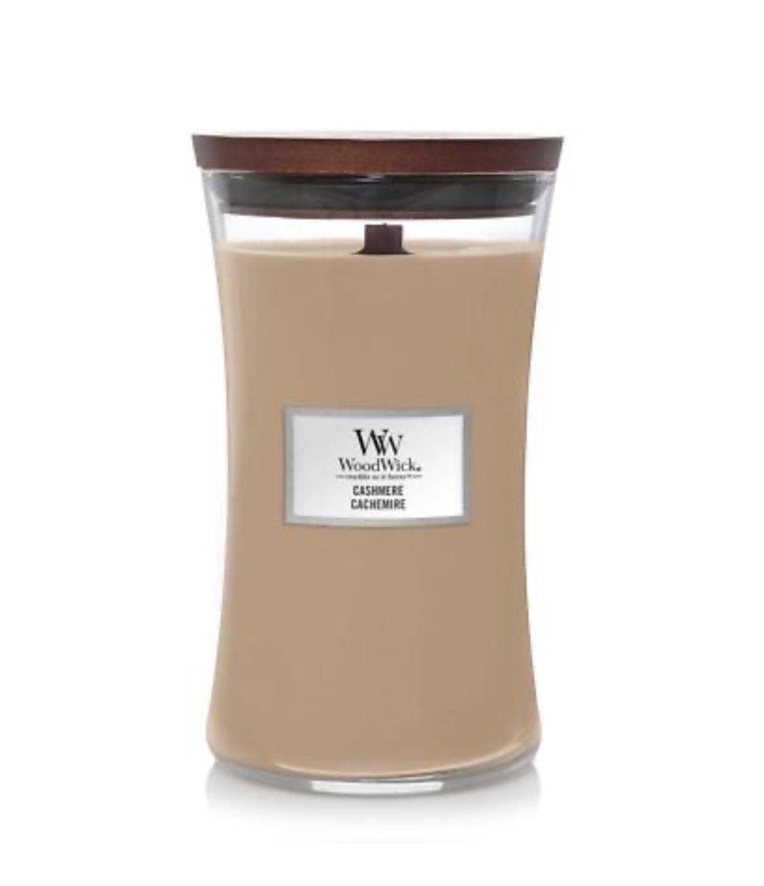 Świeca duża CASHMERE WOODWICK | 2674285E