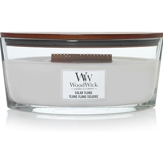 WoodWick Solar Ylang aromātiskā svece ar