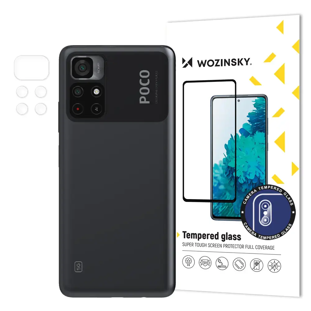 Wozinsky Camera Glass 9H Full Camera