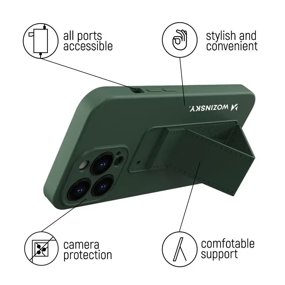 Wozinsky Kickstand Case silicone case with