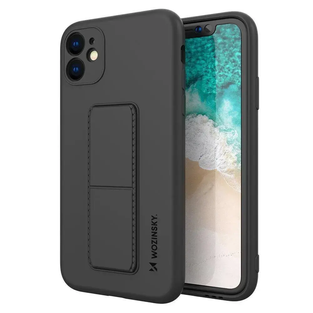 Wozinsky Kickstand Case Silicone Case with