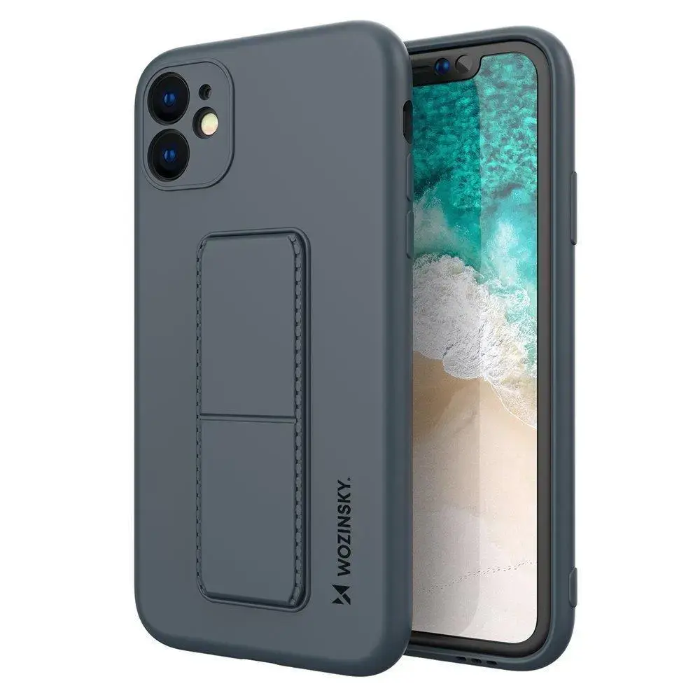 Wozinsky Kickstand Case Silicone Case with
