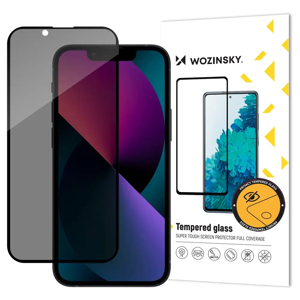 Wozinsky Privacy Glass tempered glass for