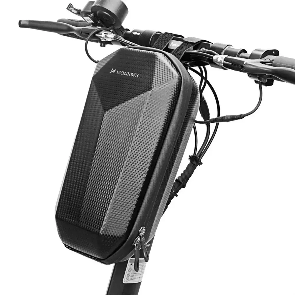 Wozinsky waterproof scooter handlebar bag 4l
