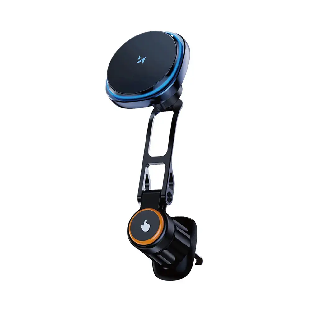 Wozinsky WCT5-6S2Y Car Holder with Qi/MagSafe