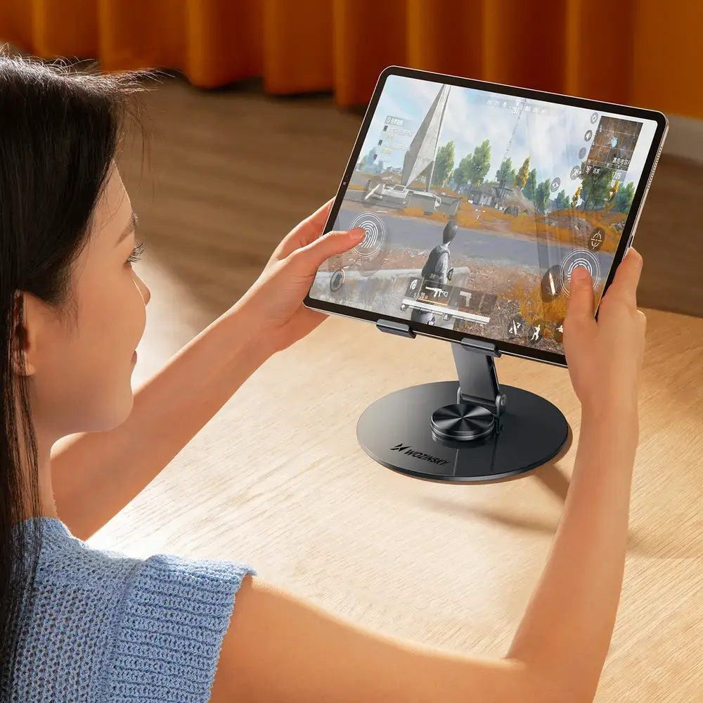 Wozinsky WRS-DSY84SS 360° Rotating Aluminum Tablet