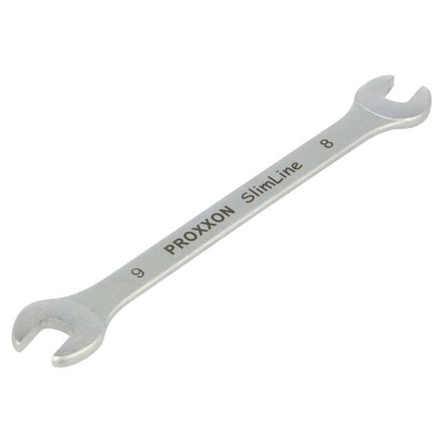 PROXXON Wrench: flat; double-sided; 8mm,9mm