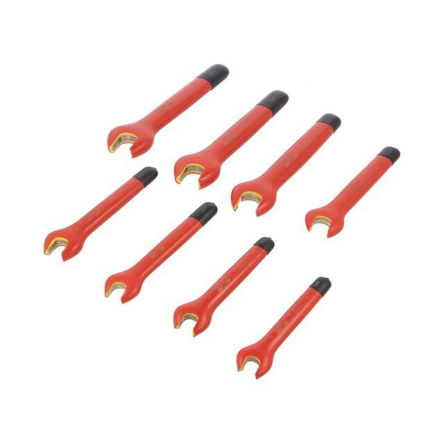 BAHCO Wrench: flat-set; insulated; steel; 1kVAC