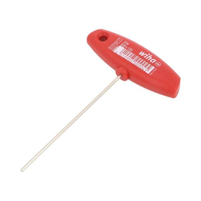 Wrench: hex key; HEX 2mm; Overall