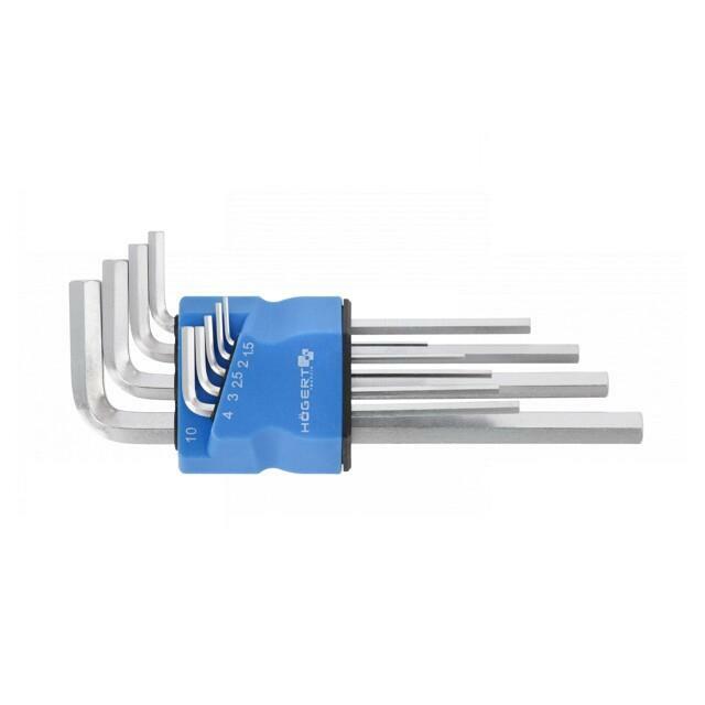 HÖGERT TECHNIK Wrench: hex key-set; alloy