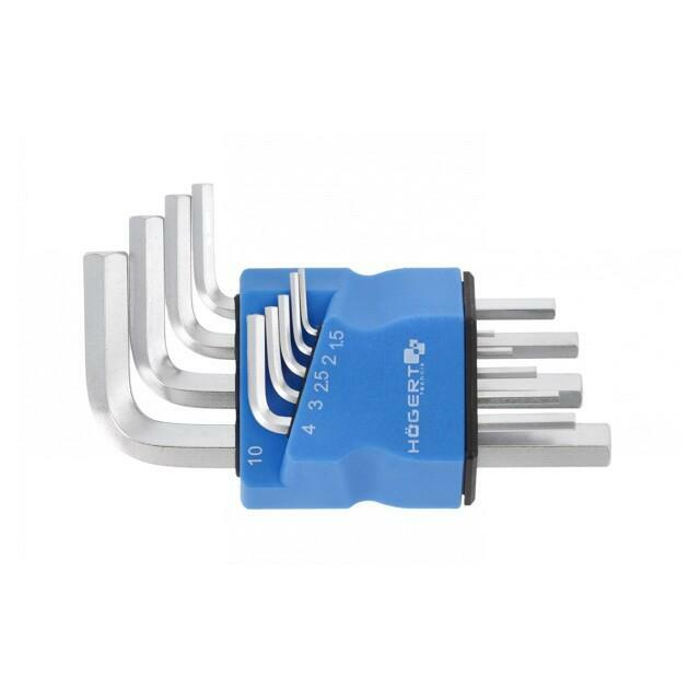 HÖGERT TECHNIK Wrench: hex key-set; alloy