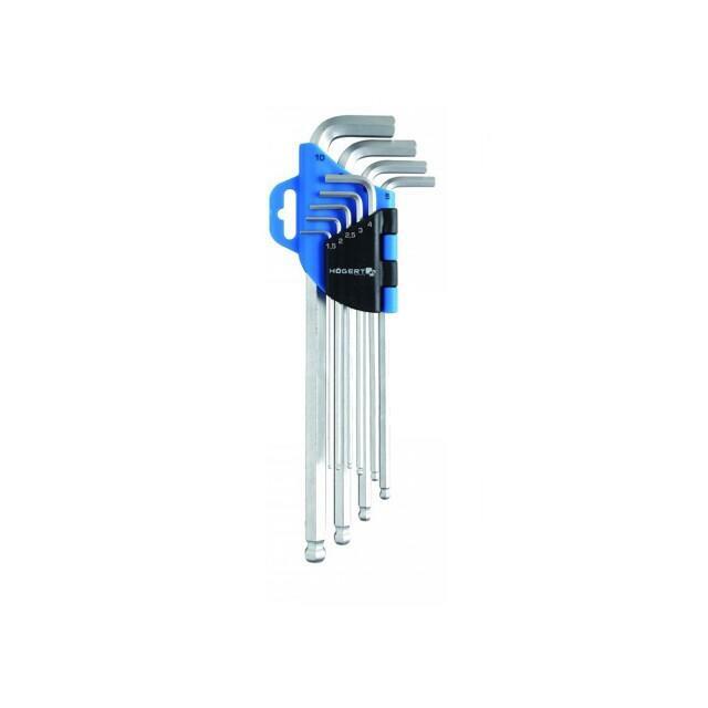 HÖGERT TECHNIK Wrench: hex key-set; spherical