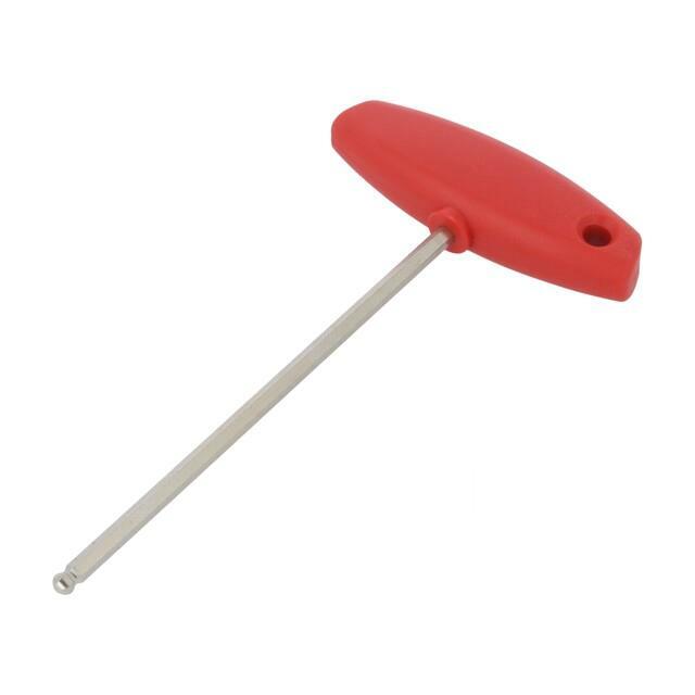 Wrench: hex key; spherical; HEX 5mm