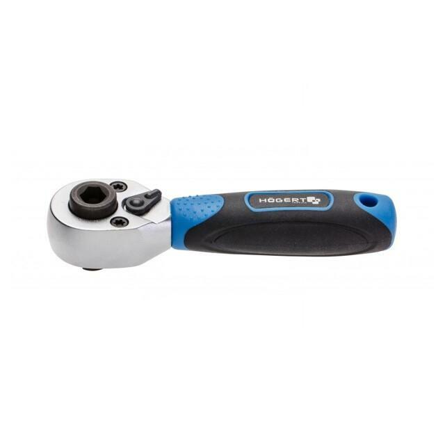 HÖGERT TECHNIK Wrench: rattle; C6,3mm