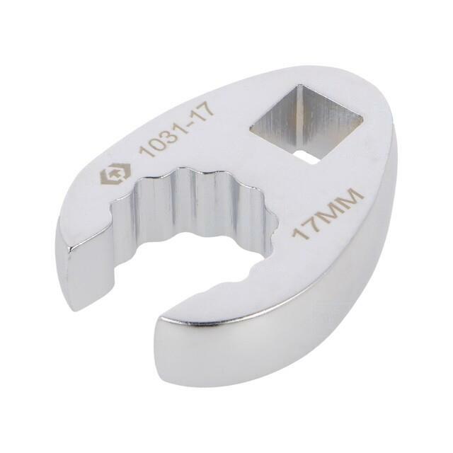 KING TONY Wrench: ring half-open; 17mm