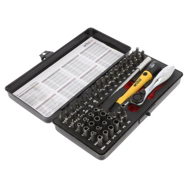 Wrench-set; Holder: hexagonal; MICO; 65pcs; 4mm