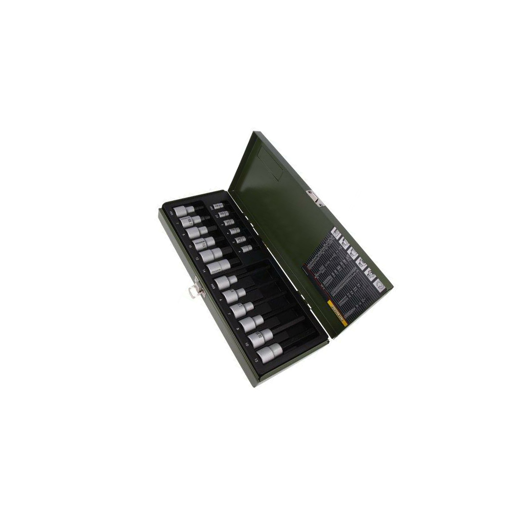 PROXXON Wrench-set; socket bits; 1/2",1/4"