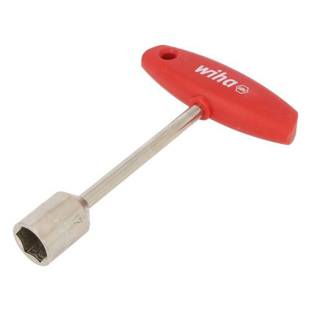 Wrench: socket spanner; 6-angles; HEX 17mm