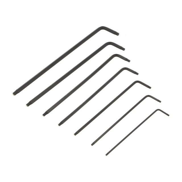 Wrench: Torx®-set; TX6,TX7,TX8,TX9