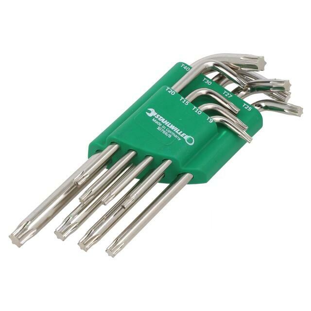 STAHLWILLE Wrench: Torx®-set; TX8,TX9,TX10