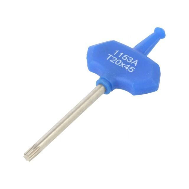 KING TONY Wrench: Torx®; TX20; Overall