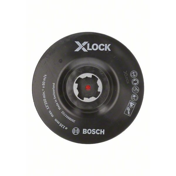 X-LOCK balsta disks 125 mm, velcro