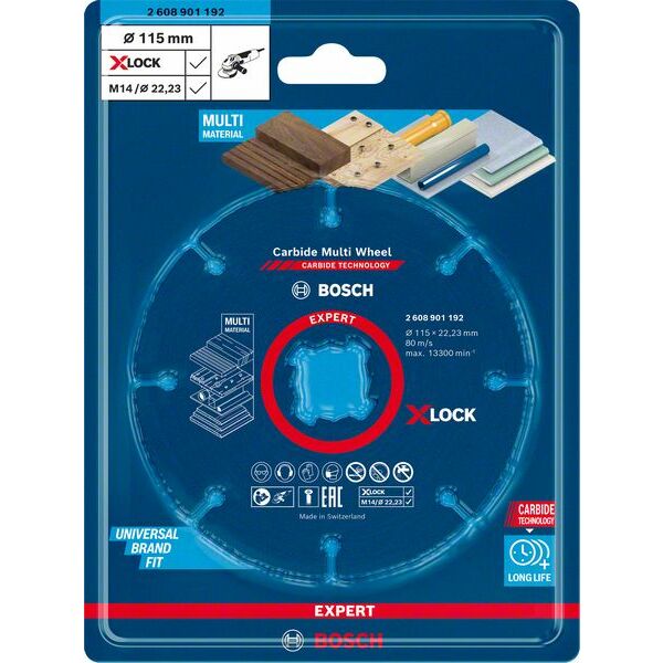 X-LOCK Carbide MultiWheel 115 x 1