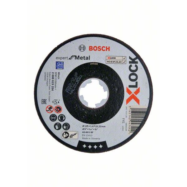 BOSCH X-LOCK Expert for Metal 125