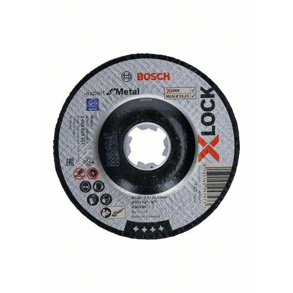 BOSCH X-LOCK Expert for Metal 125